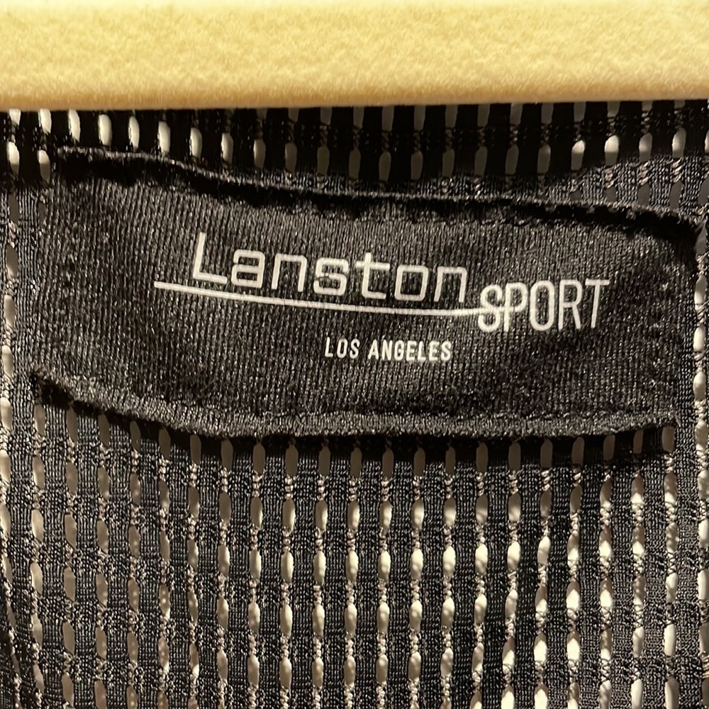Lanston sport black mesh top - Picture 3 of 5